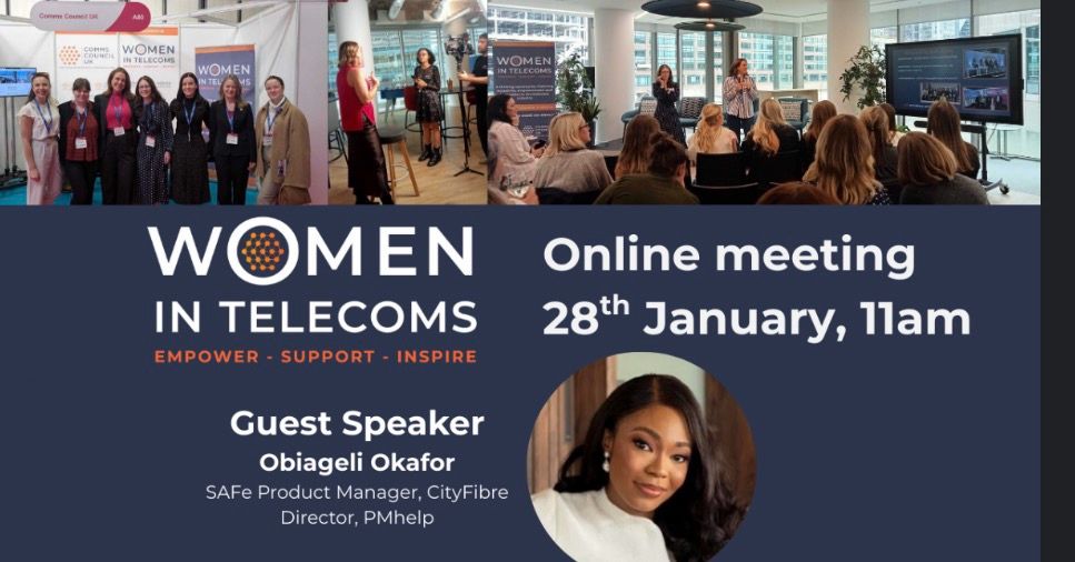 Event image for women in telecoms speaking event